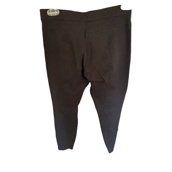 J. Crew Women's Skinny Pants Zip Pocket Work Trousers Casual Black Size 0R-EUC - Picture 5 of 13